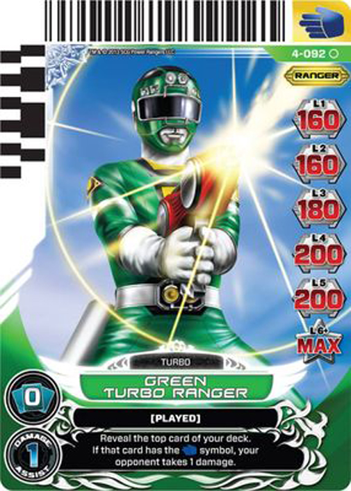 Green Turbo Ranger 092